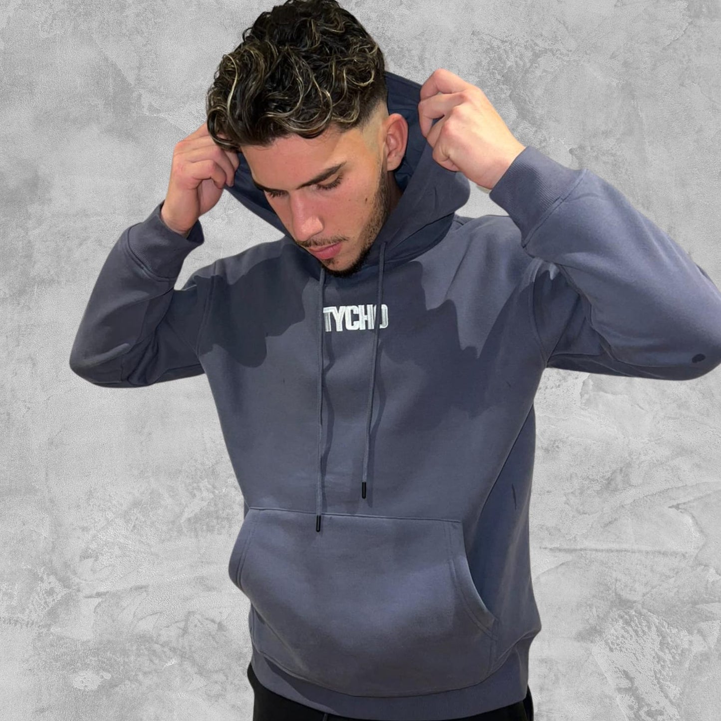 First Gen - Tycho Hoodie Charcoal Blue