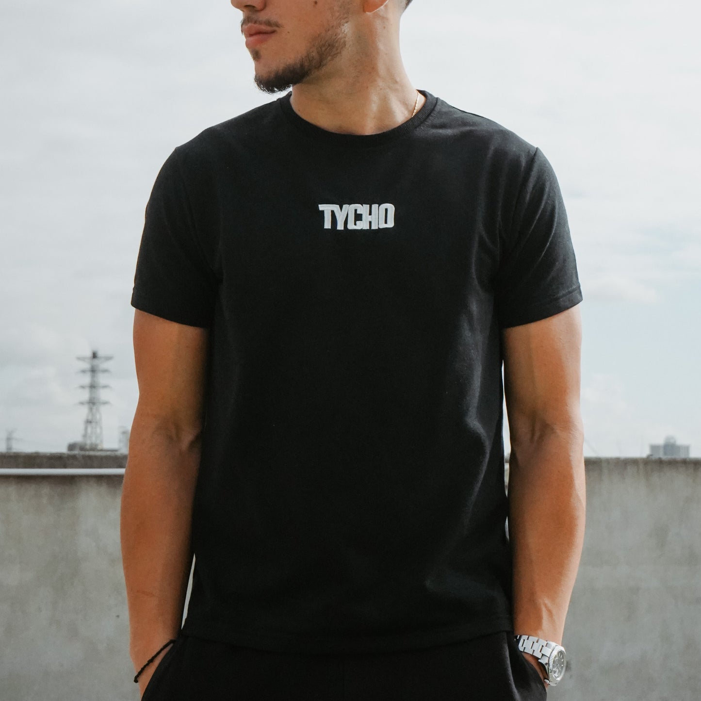 First Gen - Tycho Tee Black