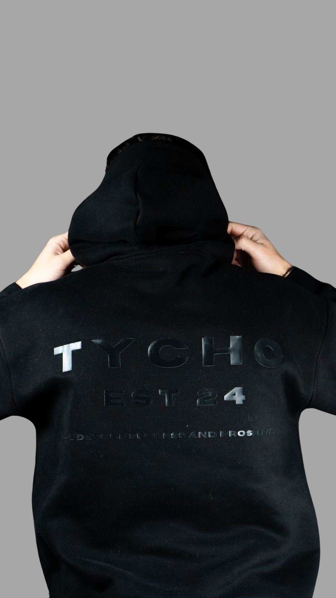 Second Gen - Tycho Hoodie Black on Black